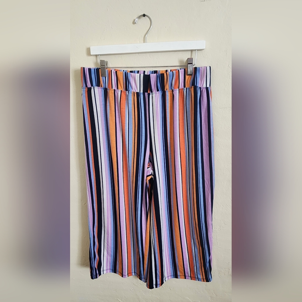 Multicolor Striped Pants